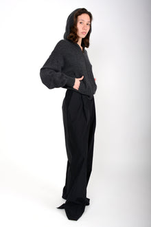 Pantalón chic taffetas high waist