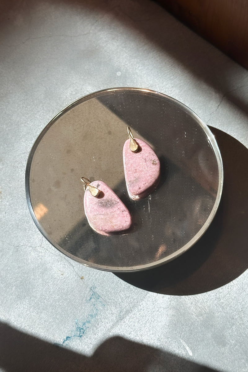 Pendiente piedra única