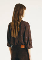 Camisa flores azules