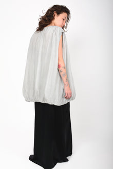 Chaleco algodón hombros fruncidos