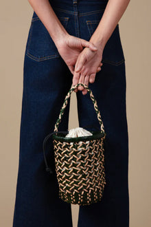 Bolso cestito redondo