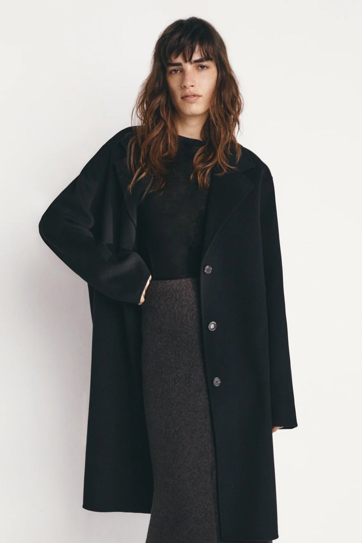 Soft cloth coat