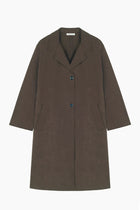 Blazer collar trench coat