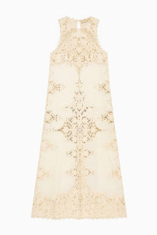 Vestido encaje blonda
