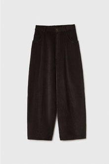 Very wide fine corduroy trousers