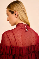 Top chantilly volantes