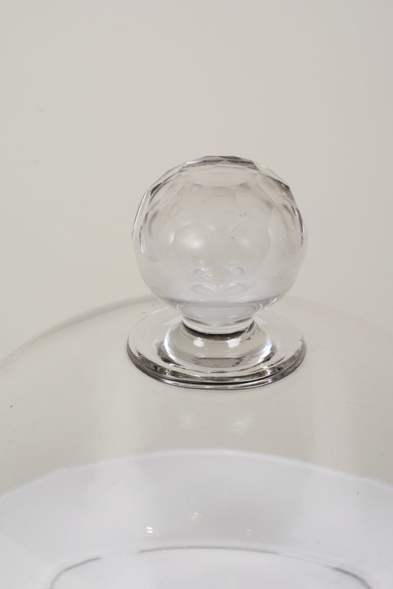 Campana cristal grande antigua