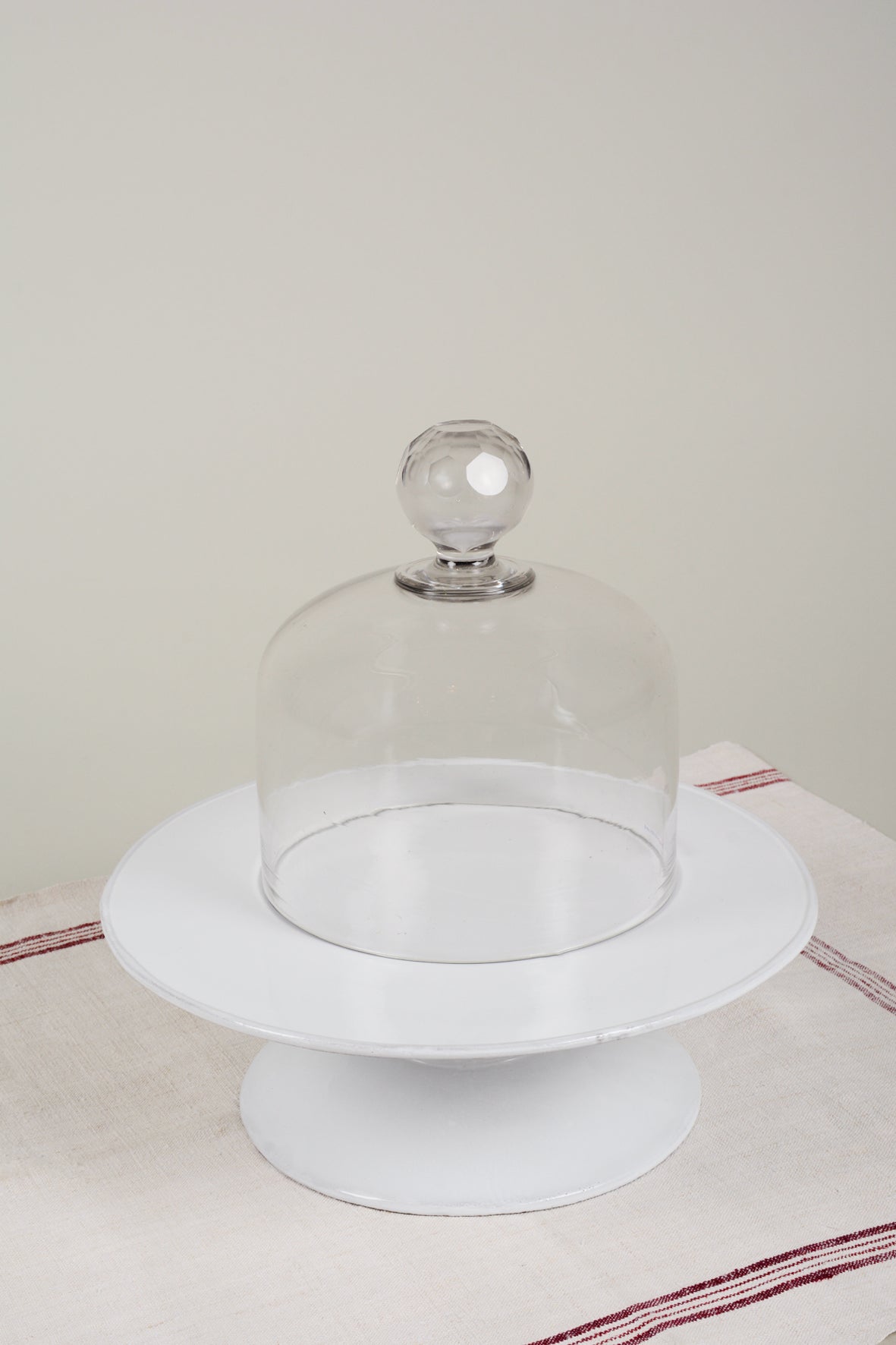 Campana cristal grande antigua