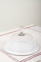 Campana cristal mediana antigua