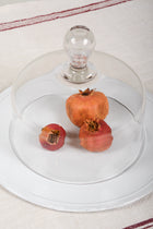 Campana cristal mediana antigua