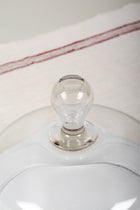 Campana cristal mediana antigua