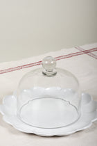 Campana cristal pequeña antiguas