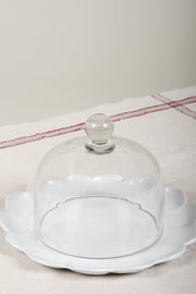 Campana cristal pequeña antiguas