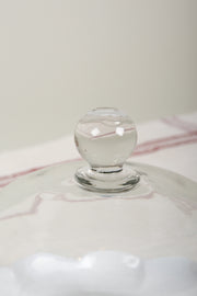 Campana cristal pequeña antiguas