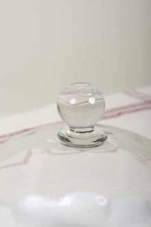 Campana cristal pequeña antiguas