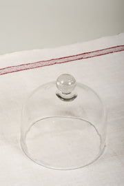 Campana cristal pequeña antiguas