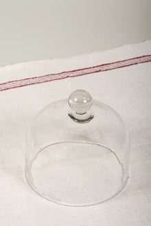 Campana cristal pequeña antiguas