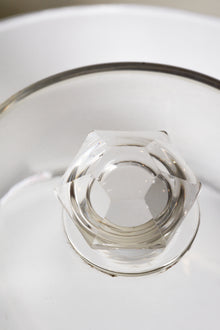 Campana cristal pequeña antiguas