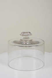 Campana cristal pequeña antiguas