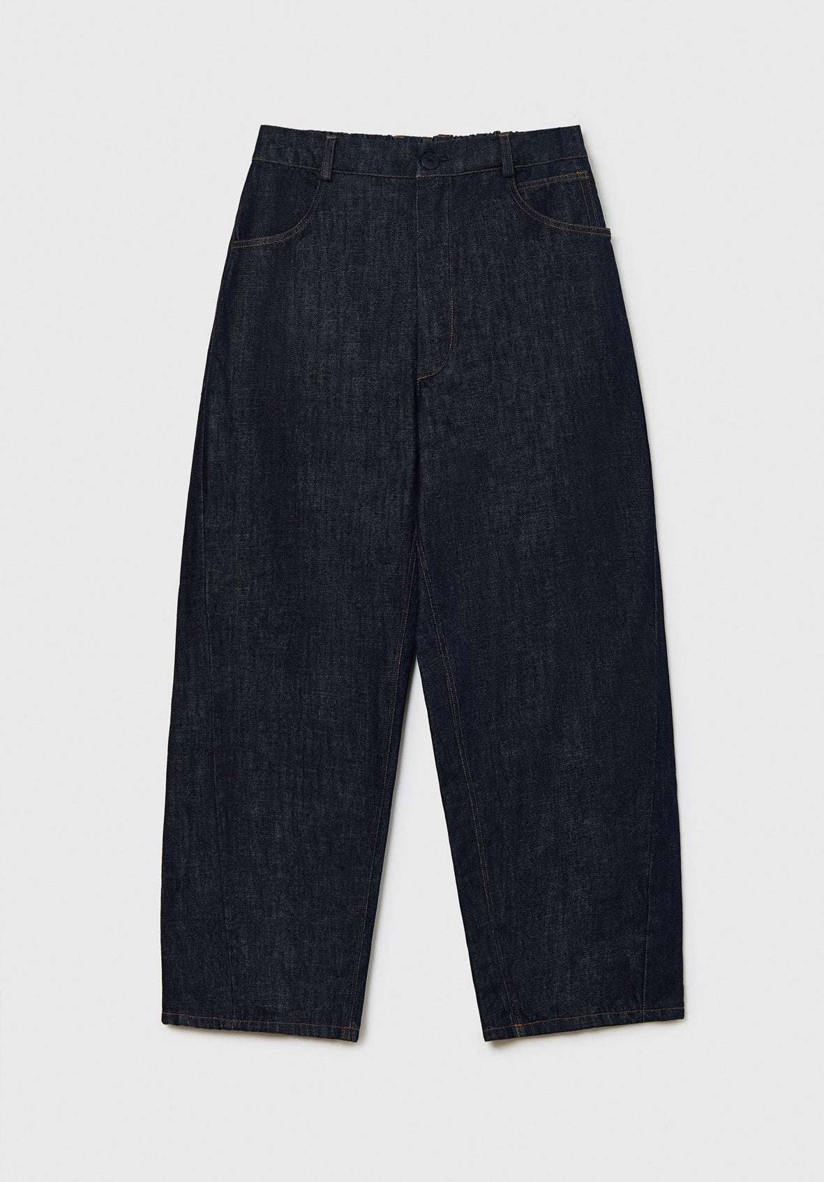 Pantalón denim straight indigo