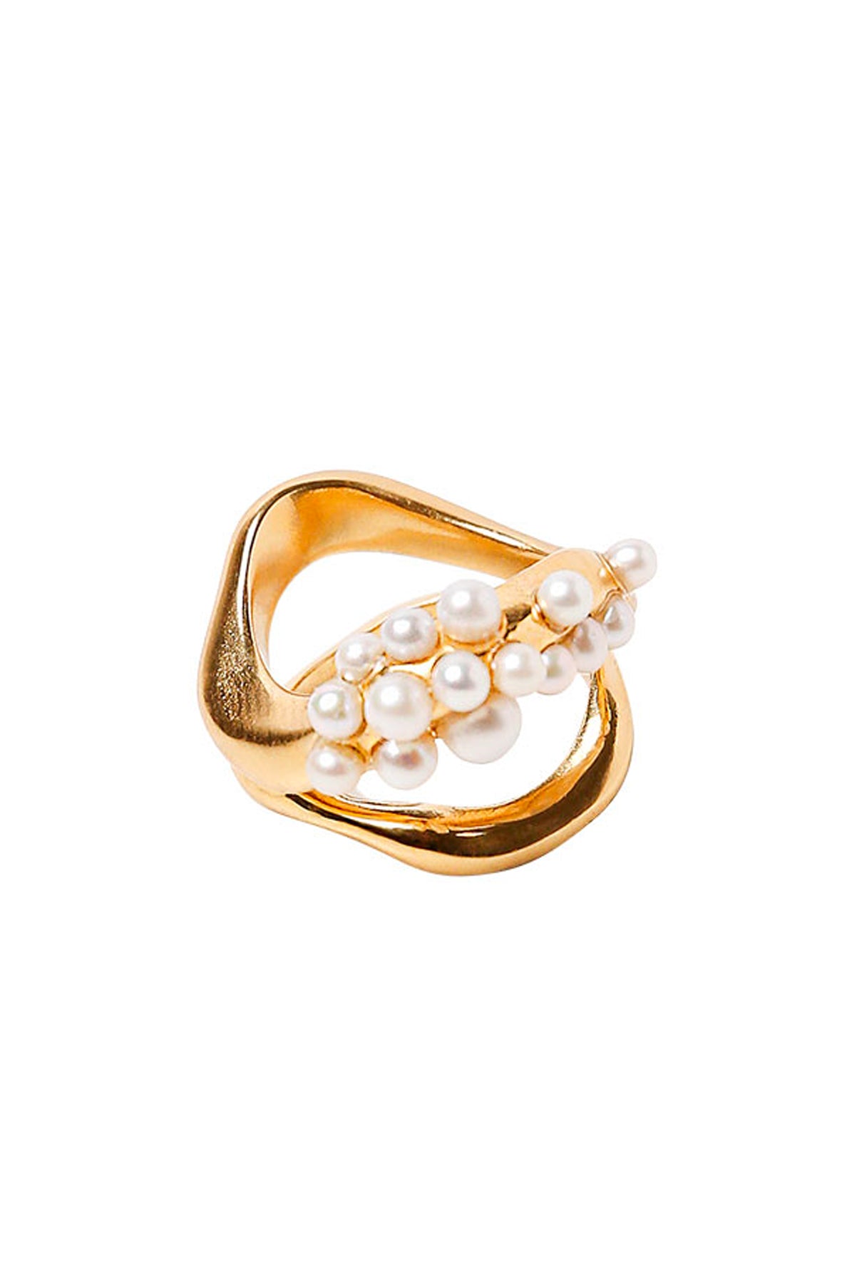 Anillo Double Wave Cluster