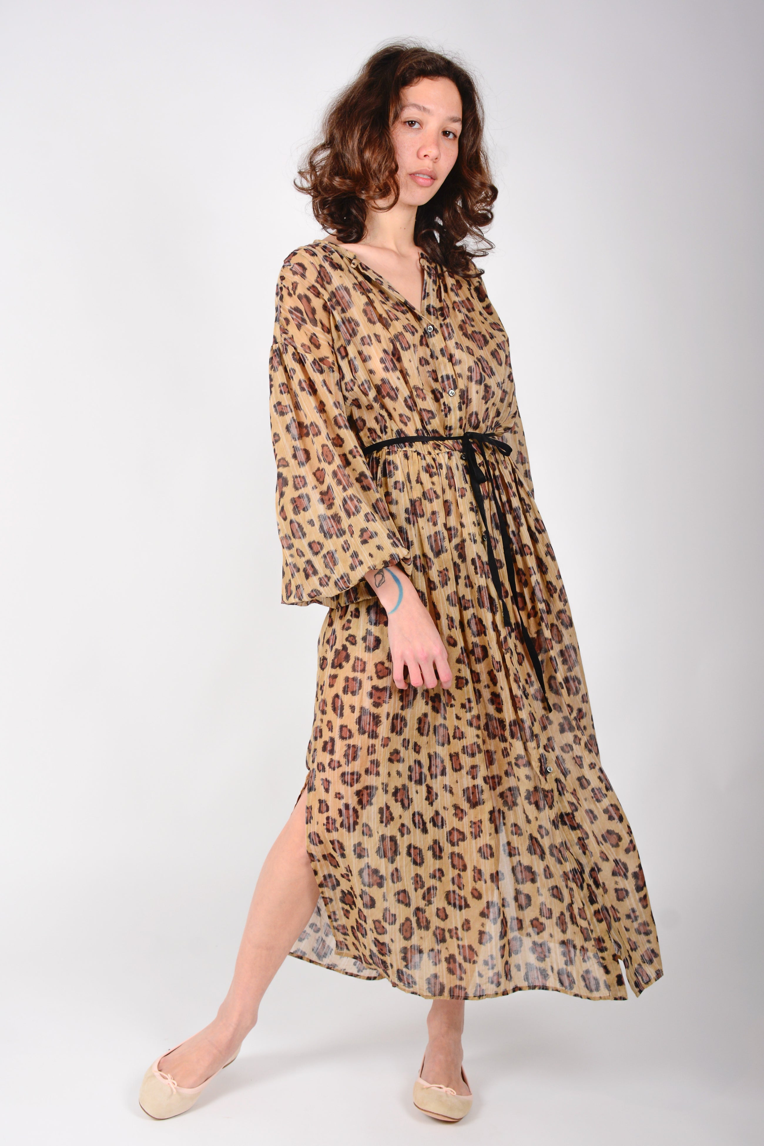 Vestido animal print