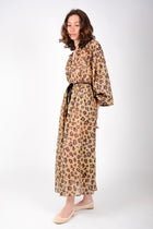 Vestido animal print