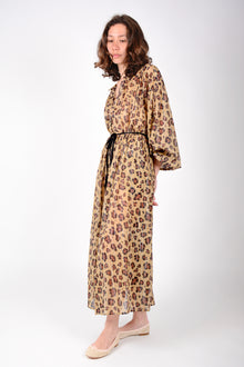 Vestido animal print