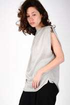 Top silk 100% un botón