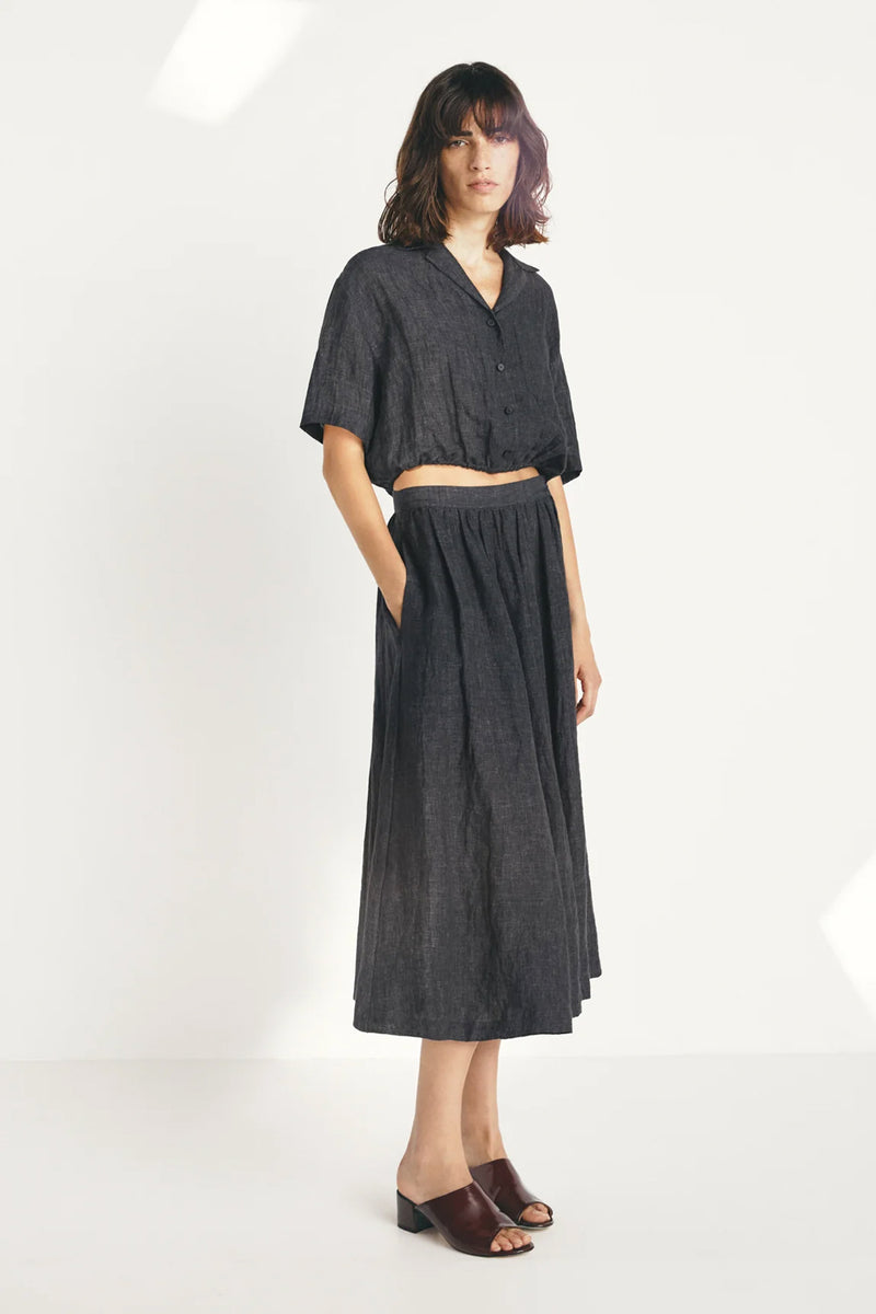 Falda Lino Flavia