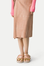 Falda suede sarong
