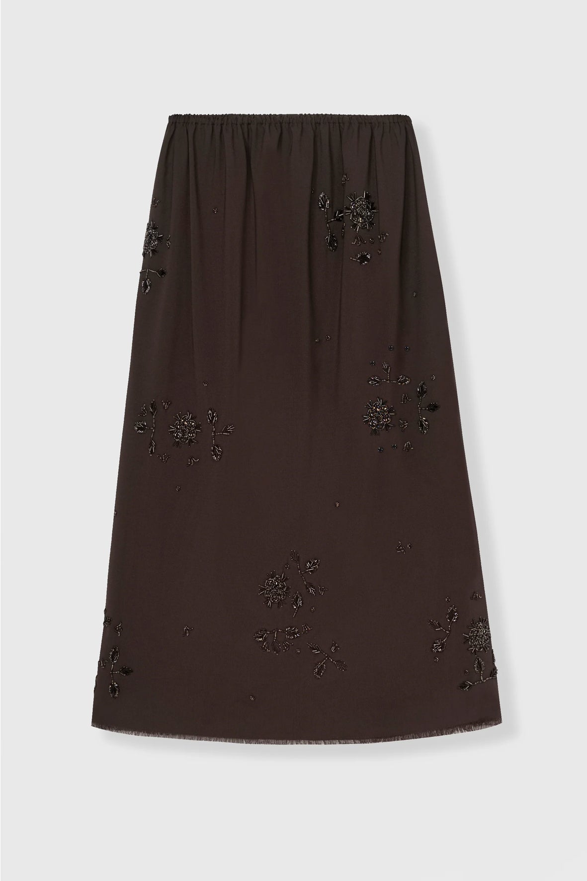 Falda embellished tailoring skirt