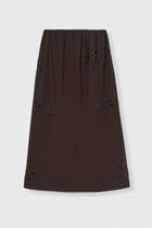 Falda embellished tailoring skirt