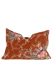 Almohadón flores pompadour argile
