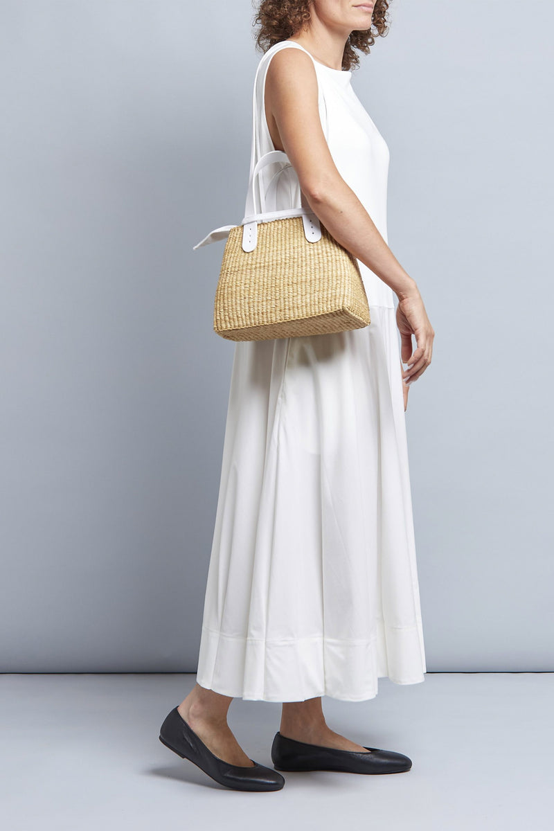 Bolso bolsito 2 asas piel