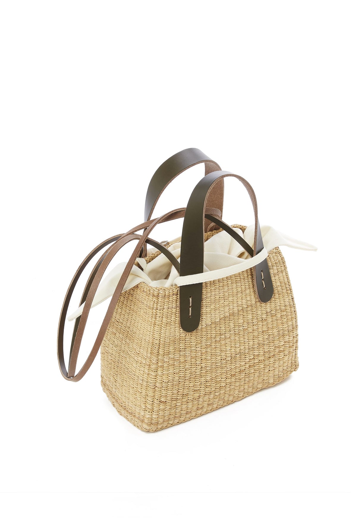 Bolsito dos asas piel