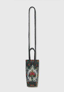 Bolso handmade beaded crisantemo