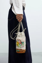Bolso handmade beaded crochet