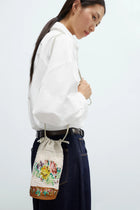 Bolso handmade beaded crochet