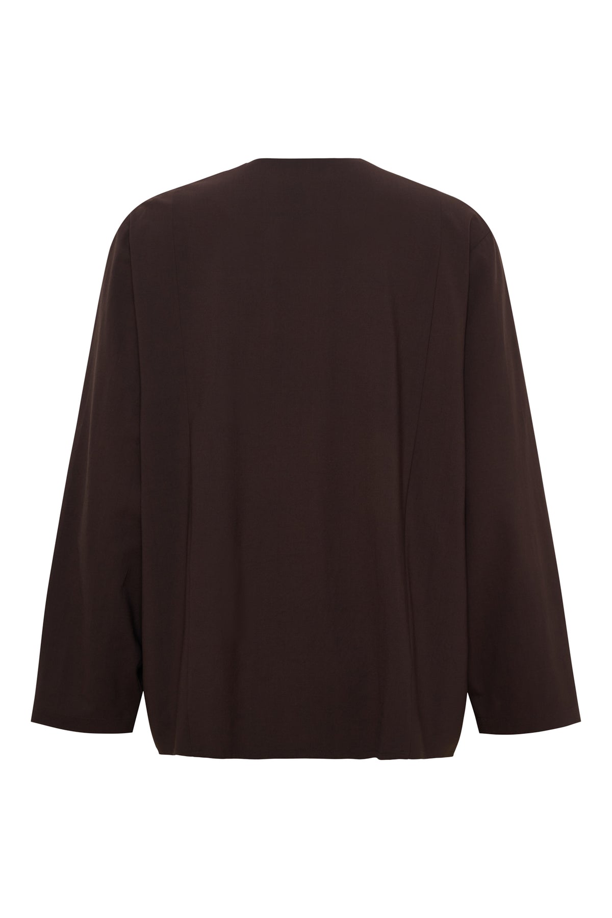 Chaqueta blazer sin solapas