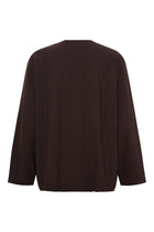 Chaqueta blazer sin solapas