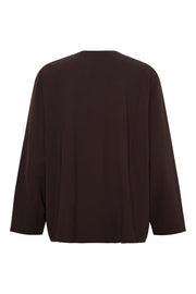 Chaqueta blazer sin solapas