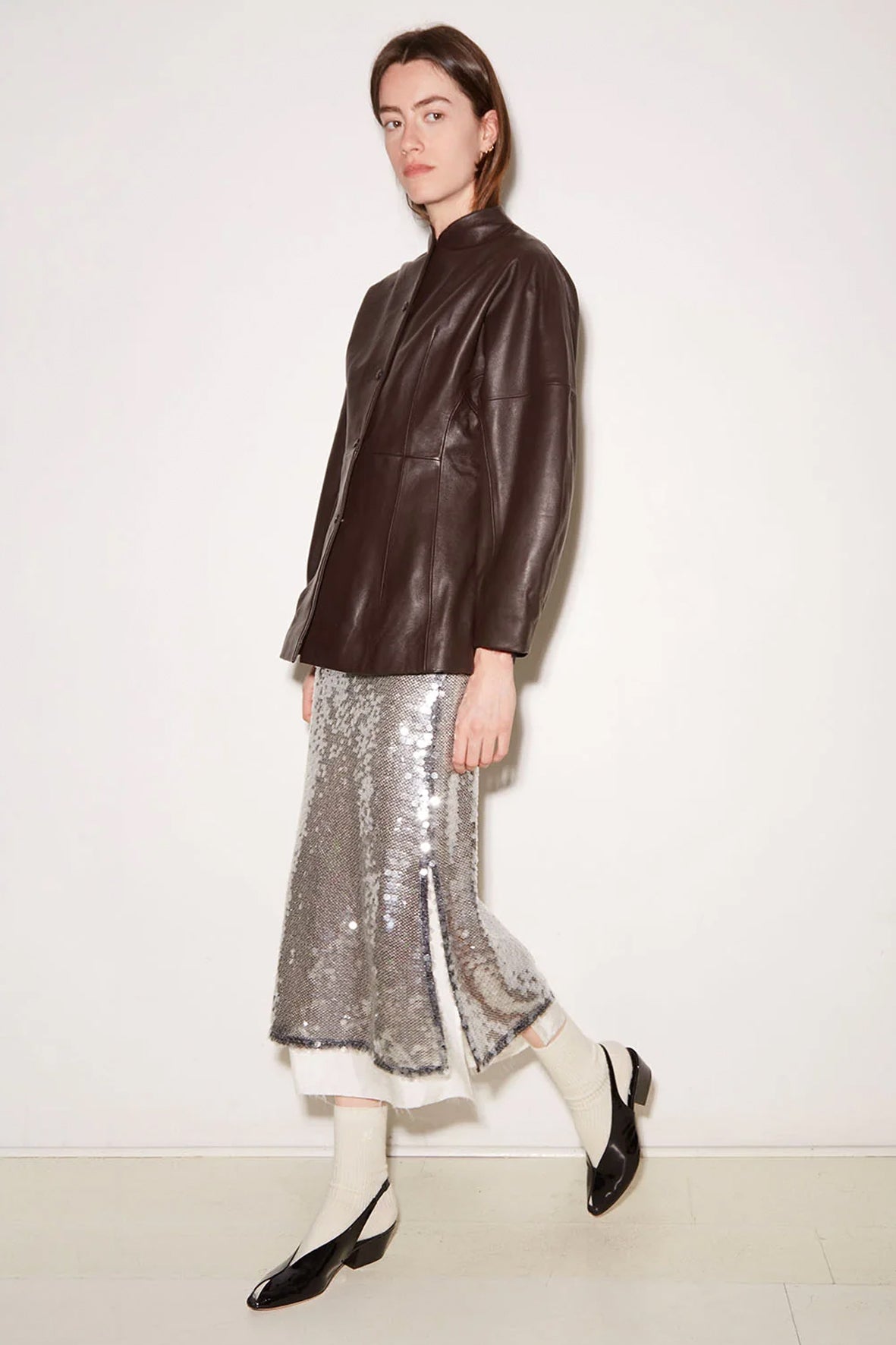 Falda glitter
