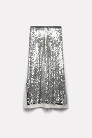 Falda glitter