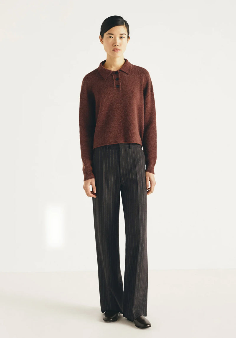 Jersey polo wool