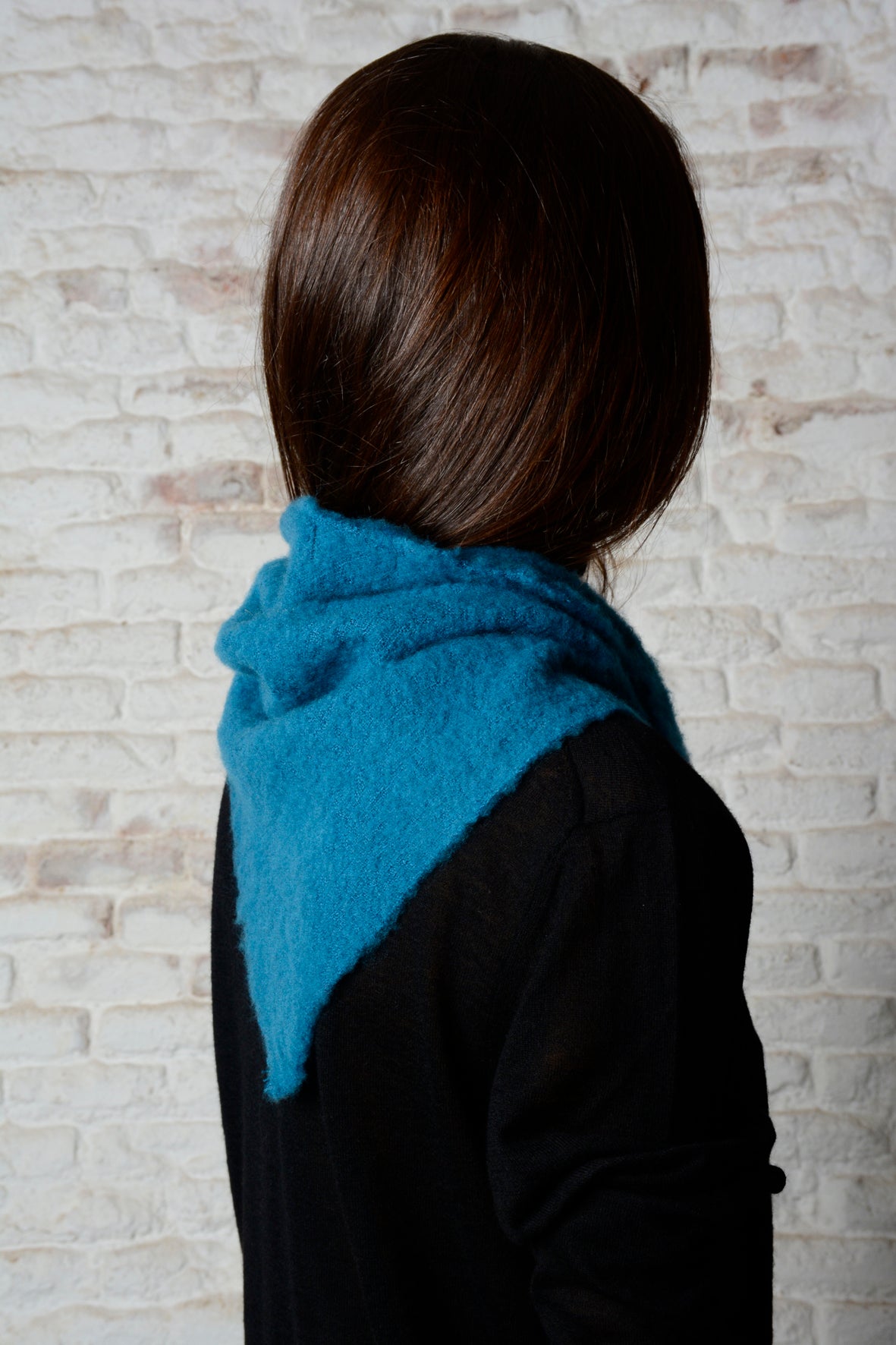 Foulard pico azul