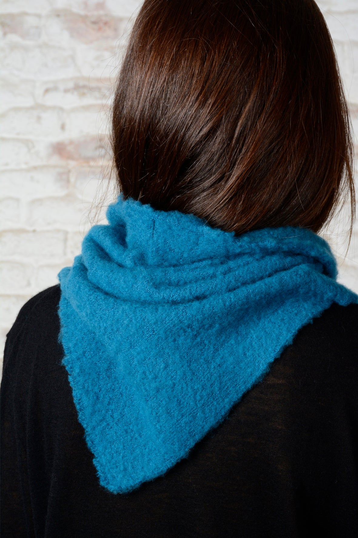 Foulard pico azul