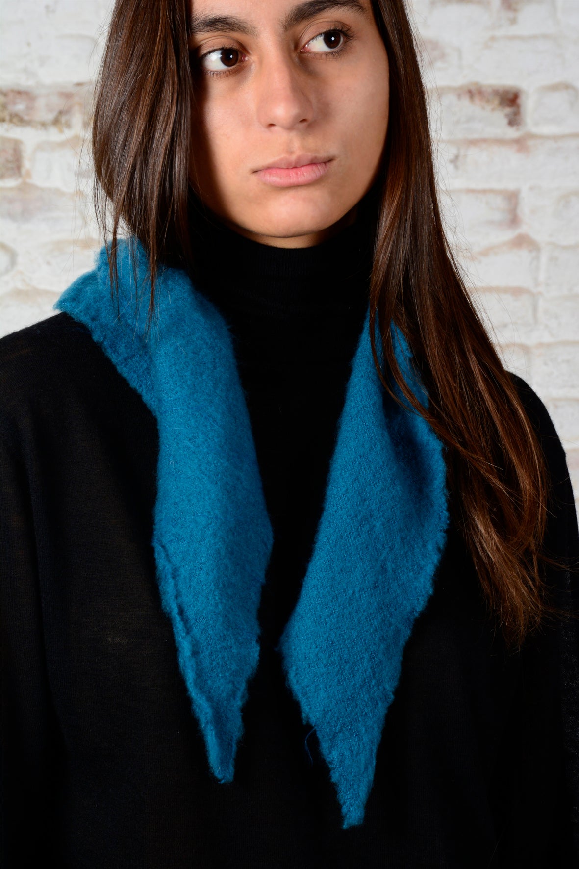 Foulard pico azul