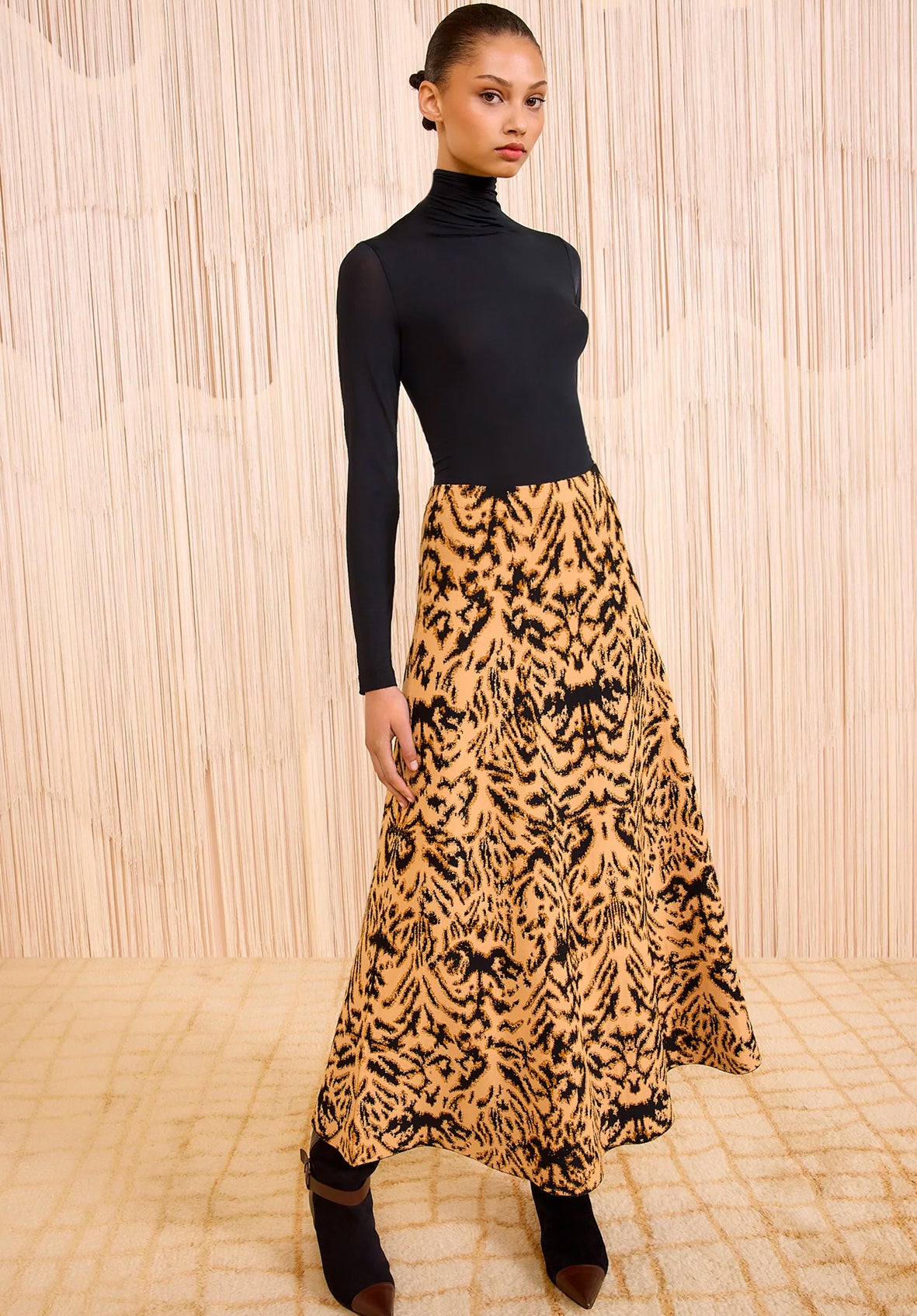 Lani Jacquard Knit Skirt
