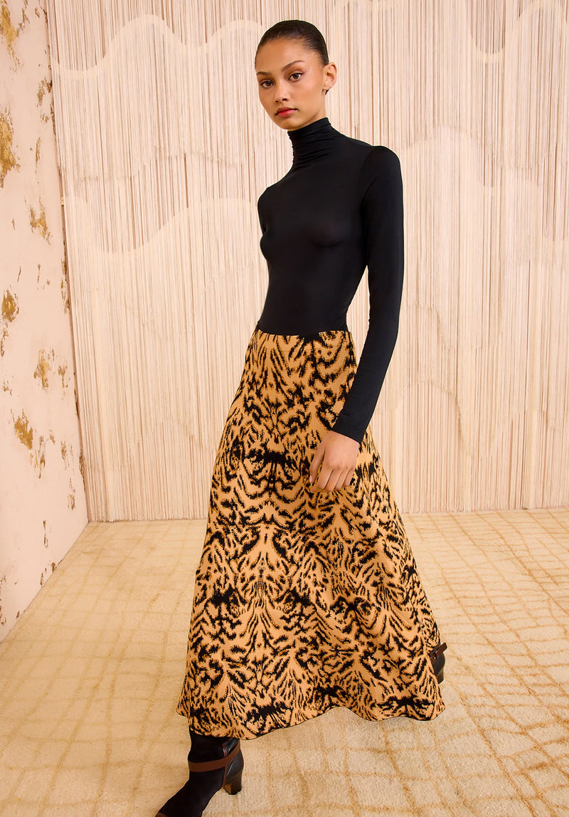 Lani Jacquard Knit Skirt